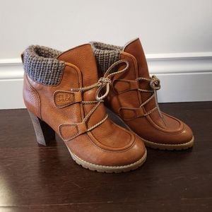 See by Chloe Boots, Caramel/Tan, Size 38